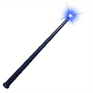 Light Up Wizard Wand Illuminating Wand with Sound and Light Party Dark Blue